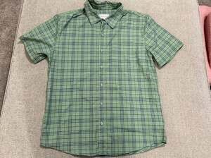 Marmot  Short-Sleeve Shirt Green Plaid
